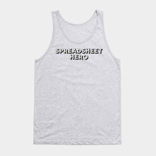 Spreadsheet Hero Tank Top